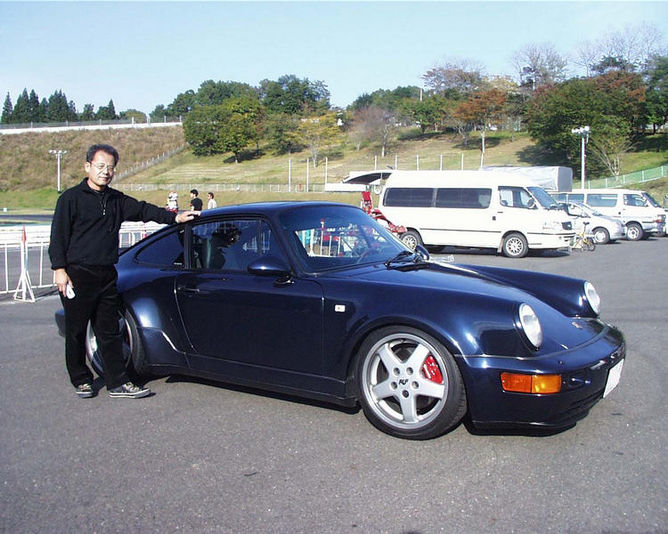 ポルシェ 964/993 フロアマットセット(ミッドナイトブルー・左ハンドル用) 000043152128HP